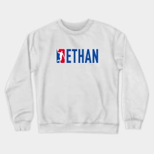 Ethan NBA Basketball Custom Player Your Name T-Shirt Crewneck Sweatshirt